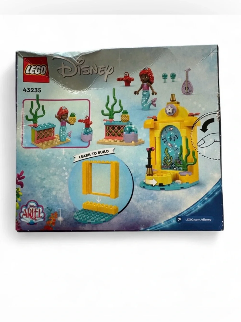 NIB LEGO Disney Princess Ariel's Music Stage Building Toys Ages 4+